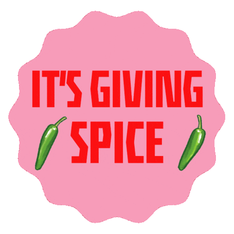 Spice Sticker by ¡Yo Quiero!