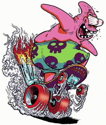 Speed Patrick GIF