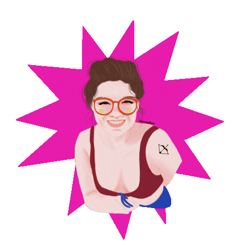 Sarah Signos Sticker