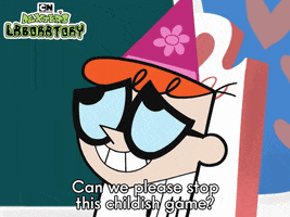 Please Stop Dexters Laboratory GIF by Cartoon Network