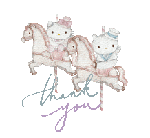 Hello Kitty Thank You Sticker