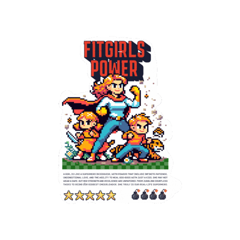 fitgirlsme Sticker