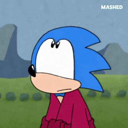 Sonic The Hedgehog Wow GIF by Mashed
