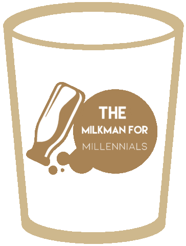 The Milkman For Millennials Sticker