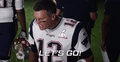 Lets Go GIF by 80 For Brady