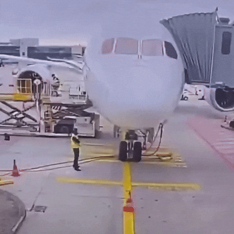 Airplane Aviation GIF