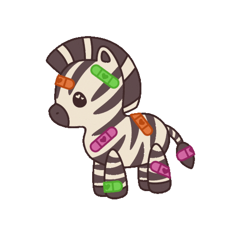 Zebra Eds Sticker