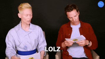 Benedict Cumberbatch Lmao GIF by BuzzFeed