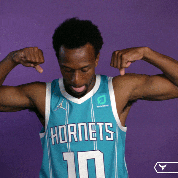Ish Smith Sport GIF by Charlotte Hornets