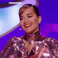 Rita Ora GIF by The Masked Singer UK