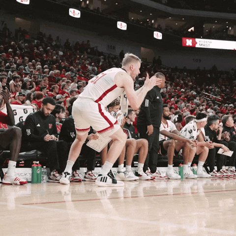 Lets Go Basketball GIF by Huskers