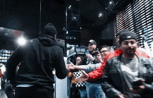 High Five Lets Go GIF by UFC