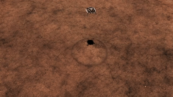 touchdown landing GIF by NASA