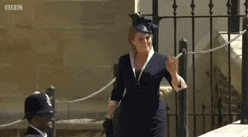 Royal Wedding Fergie GIF by BBC