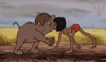 the jungle book baby elephant GIF by Disney