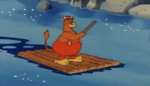 Ox Raft GIF by Squirrel Monkey - Find & Share on GIPHY