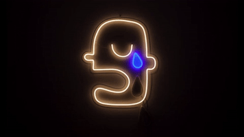 sad neon GIF by Sam Leighton-Dore