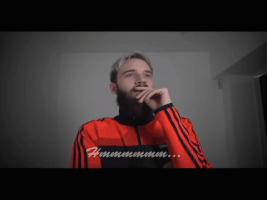 Pewdiepie Hmm GIF
