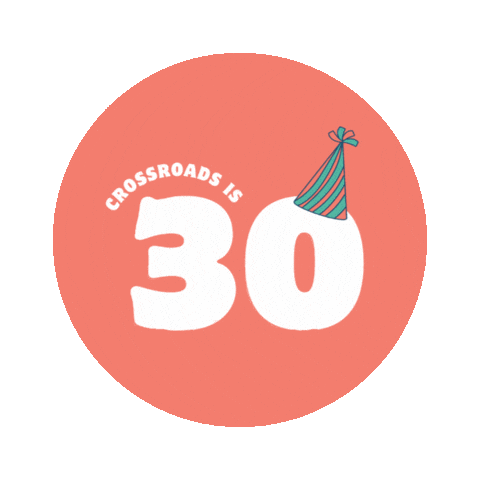 30Th Anniversary Crossroads Sticker by CKM