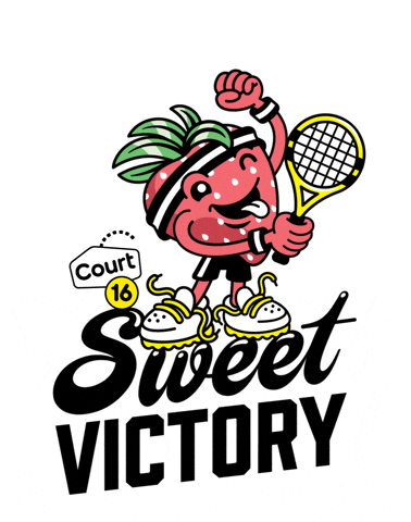 Teamwork Win GIF by Court 16 - Tennis & Pickleball