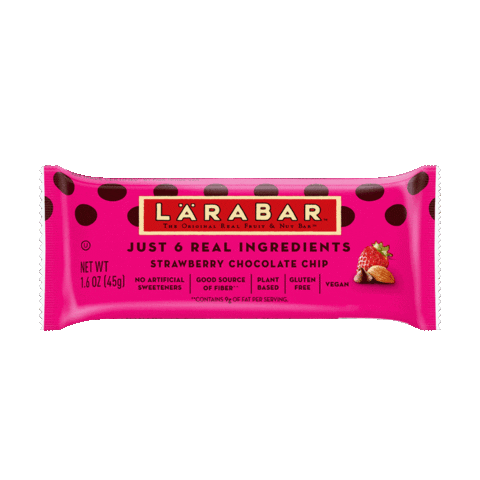 Protein Bar Strawberry Sticker by larabar