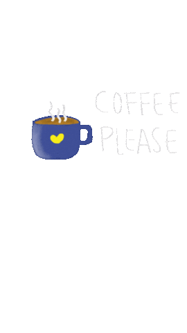 Sleepy Coffee Sticker