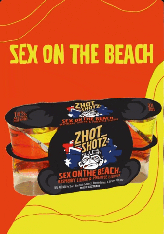 Beach Party Alcohol GIF by Zhot Shop