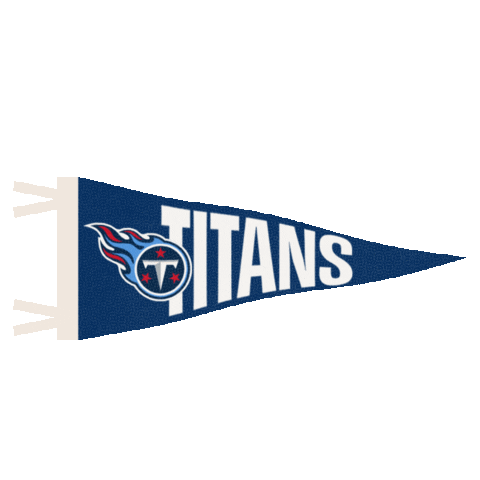Flag Nashville Sticker by Tennessee Titans
