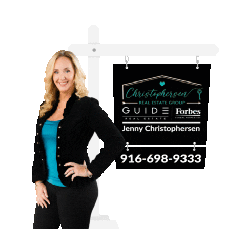 Jenny Christophersen - Jenny Sells Real Estate Sticker
