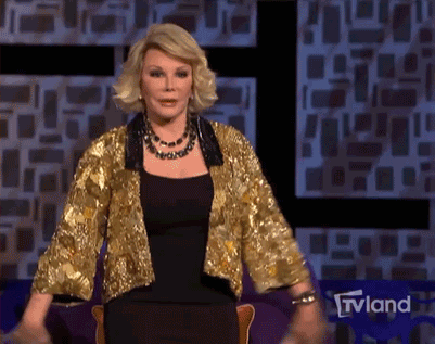 Joan Rivers Comedy GIF by TV Land Classic - Find & Share on GIPHY