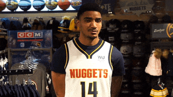 Denver Nuggets Wink GIF by UCHealth