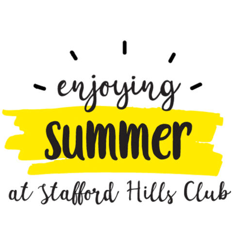 Summer Sticker by Stafford Hills Club