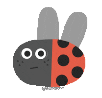 Bored Bug Sticker