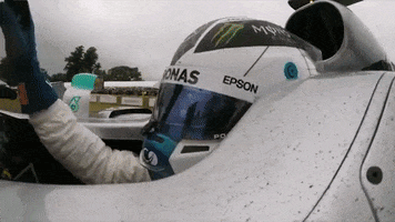 Formula 1 Wave GIF by Mercedes-AMG Petronas Motorsport