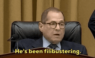 Impeachment Filibustering GIF by GIPHY News