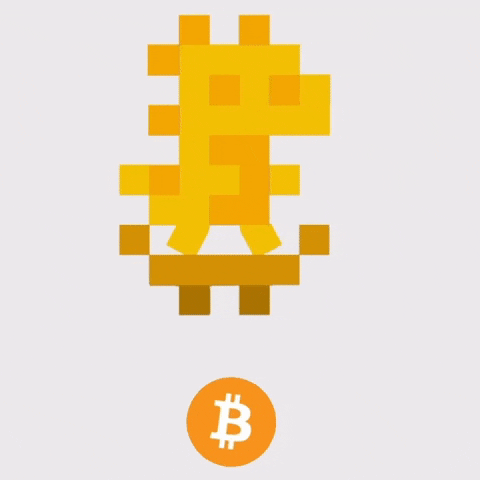 Pixel Bitcoin GIF