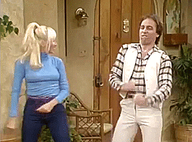 Image result for Three's Company funny gif