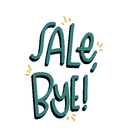 Bye Sticker
