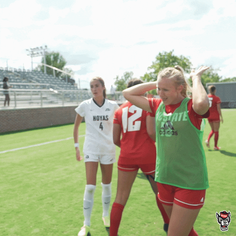Reaction GIF by NC State Athletics