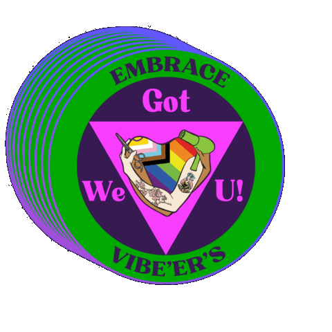 EMBRACE VIBE'ER'S Sticker