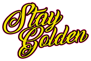 Stay Golden grooming Sticker