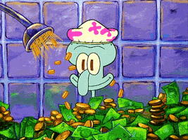 Free Money GIF by SpongeBob SquarePants