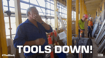Channel 9 Tools GIF by The Block