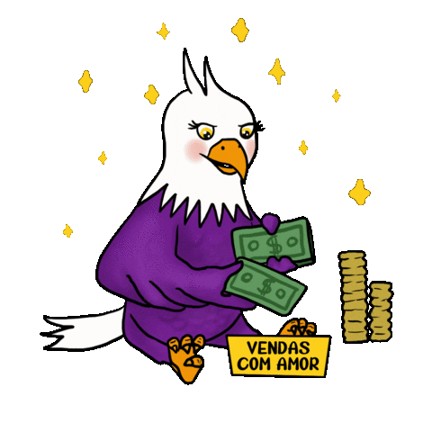 Dinheiro Sticker by Júlia Rossini