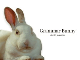 bunny grammar GIF