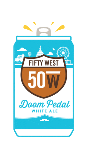 Fifty West Brewing Sticker