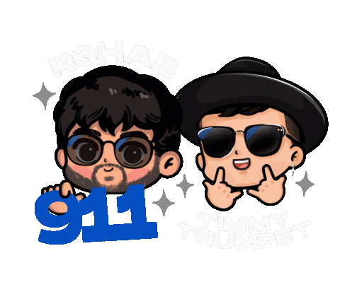 Timmy Trumpet Tt Sticker by R3HAB for iOS & Android