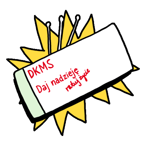 Rak Leukemia Sticker by DKMS – WE DELETE BLOOD CANCER