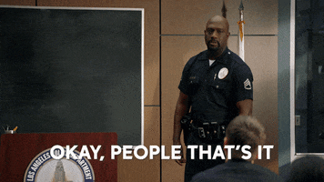 Thats It The Rookie GIF by ABC Network