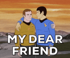 The Animated Series Friendship GIF by Star Trek